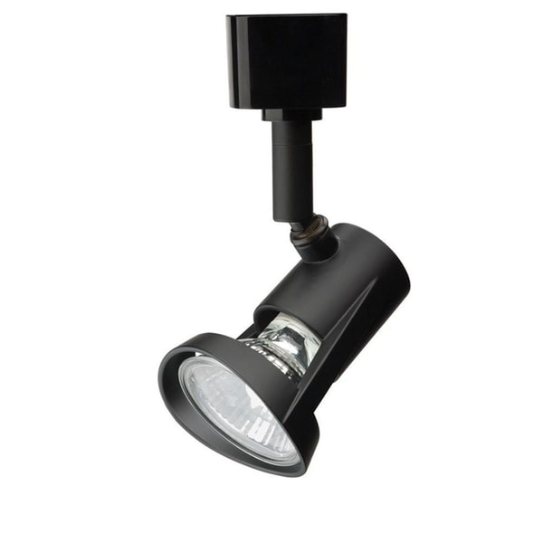 Lithonia Lighting LTHFLT MR16GU10 DBL M4 Black Aluminum Front-loading Track Head