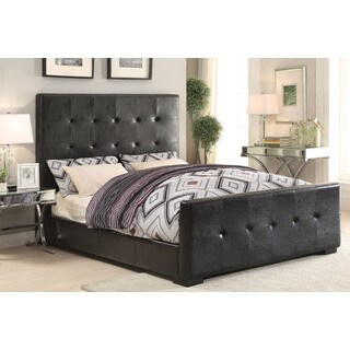 Jazmin Tufted Modern Bed with Upholstered Headboard - 15039782 ...
