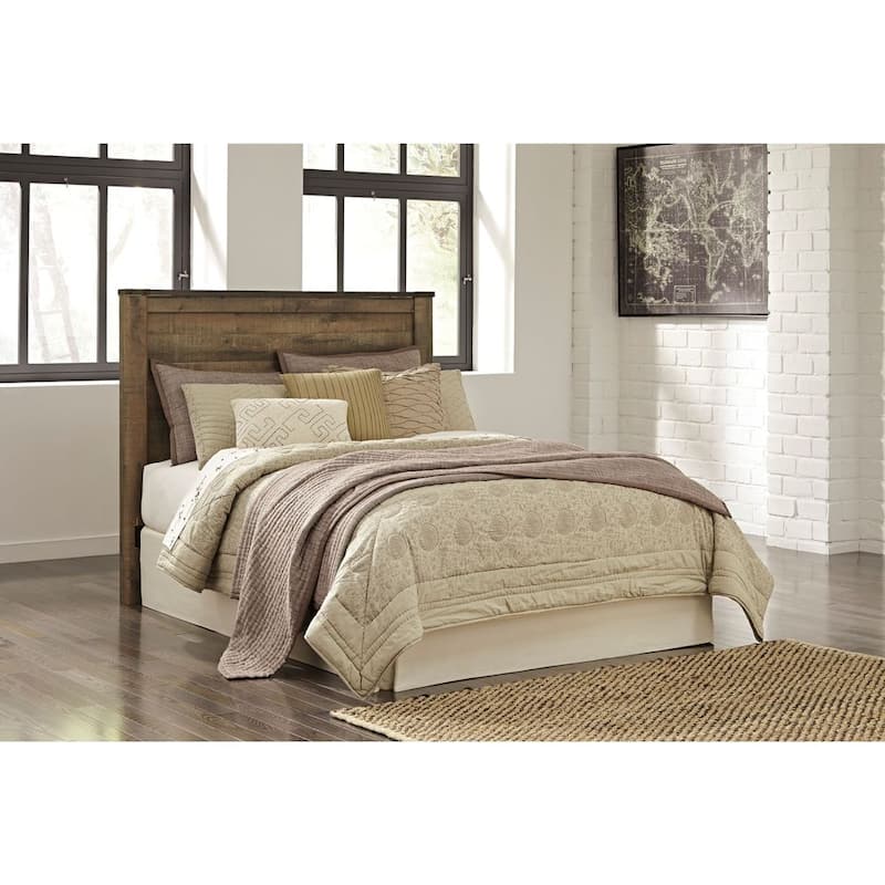 Trinell Brown Panel Headboard (Headboard Only)
