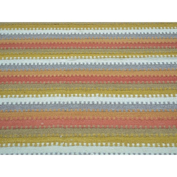 Colorful Striped Durie Kilim Flatweave Hand Woven Rug 4 X 5 10 Multi Colorful Striped Durie Kilim Flatweave Hand Woven Rug 4 X 5 10 Multi