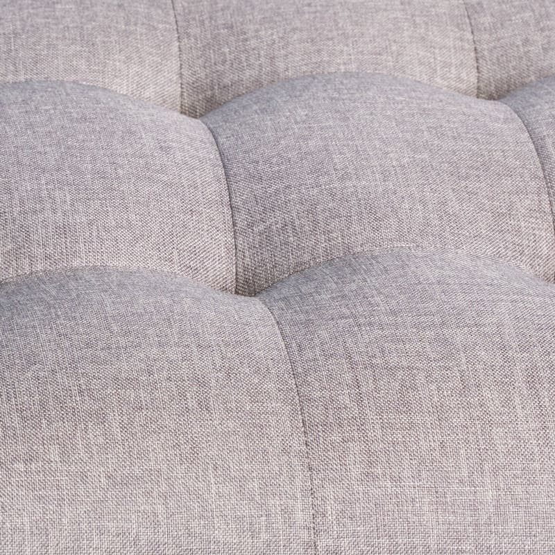 Demi Tufted Fabric Ottoman Bench by Christopher Knight Home