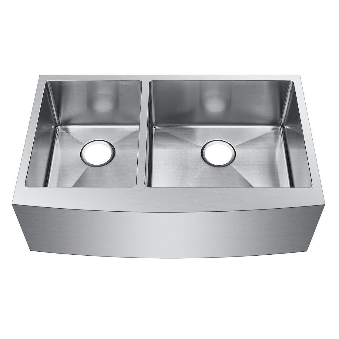 Shop Starstar Stainless Steel Doublebowl Farmhouse Apron Undermount