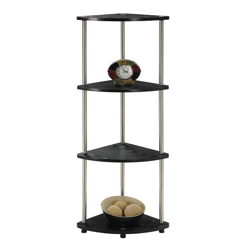 Convenience Concepts Designs2Go 4 Tier Corner Shelf