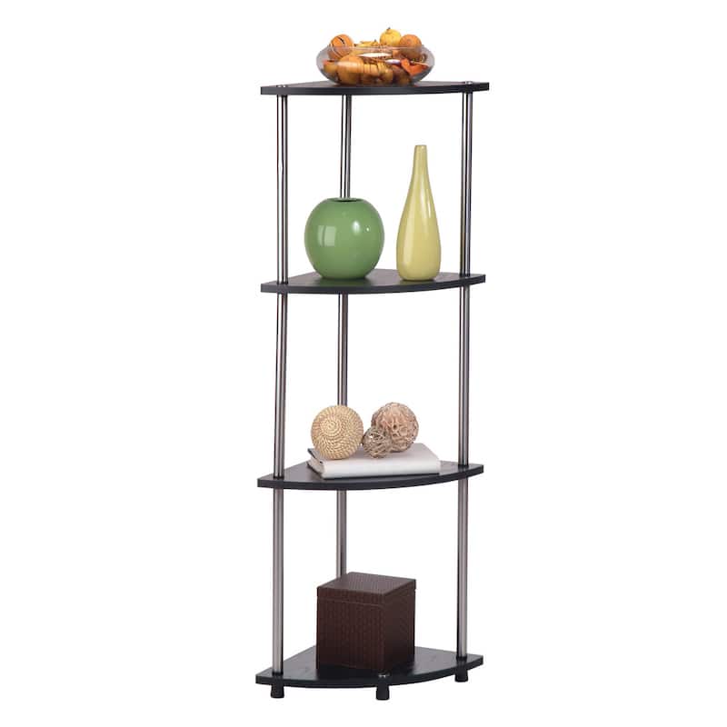 Convenience Concepts Designs2Go 4 Tier Corner Shelf