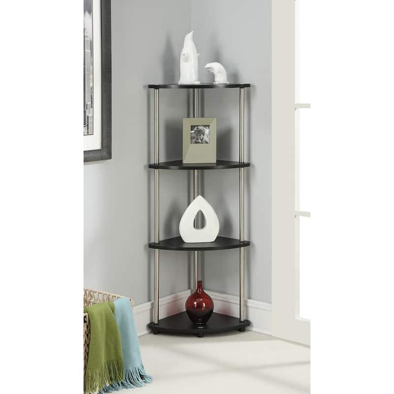 Convenience Concepts Designs2Go 4 Tier Corner Shelf