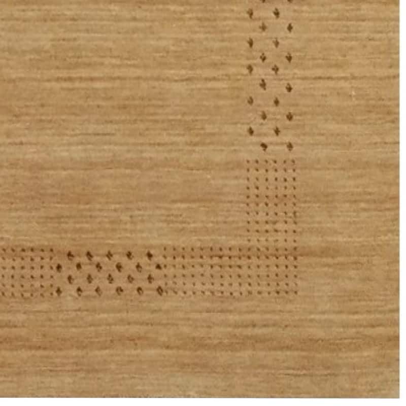 Handmade Gabbeh Wool Rug (India) - 4' x 6'