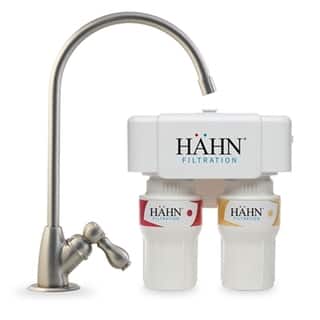 Hahn 2 Stage White Undercounter Water Filtration System Hahn 2 Stage White Undercounter Water Filtration System