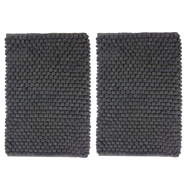 Shop Celebration Cotton/Polyester 2piece Popcornloop Bath Rug Set