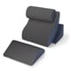 preview thumbnail 10 of 8, Avana 4-piece Kind Bed Comfort System with Rayon from Bamboo Cover Navy-Grey