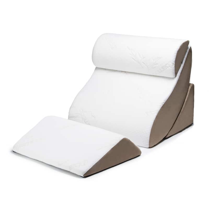 Avana 4-piece Kind Bed Comfort System with Rayon from Bamboo Cover - White