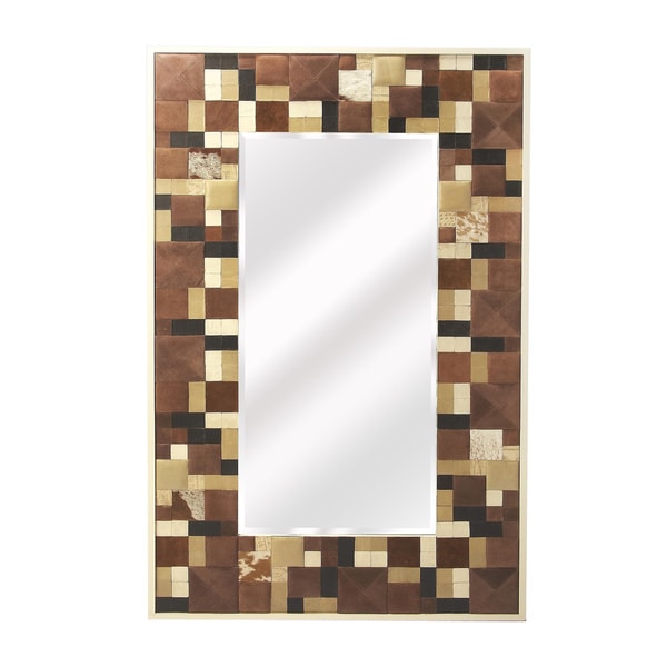 Butler Gagne Hair-on-hide Wall Mirror