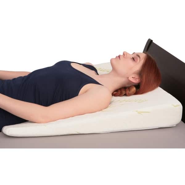 Shop Acid Reflux Foam Bed Wedge 4 Inch Free Shipping Today