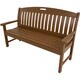 preview thumbnail 1 of 0, Hanover Avalon Brown HDPE All-weather Outdoor Porch Bench - N/A
