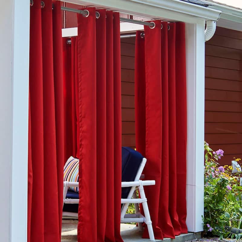 Currituck 52-inch x 95-inch Outdoor Curtain Panel by Havenside Home
