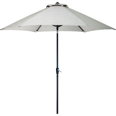 Hanover Outdoor Lavalette Dining Collection Grey Table Umbrella