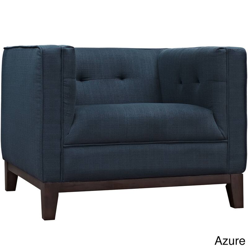 Upholstered Fabric Armchair