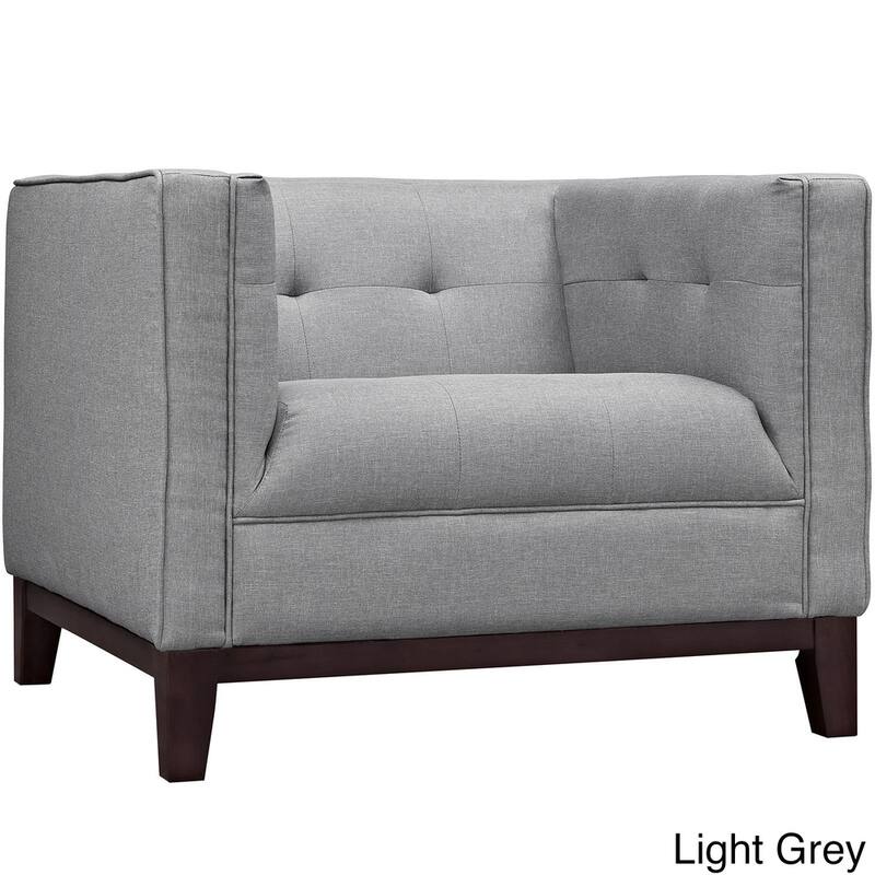 Upholstered Fabric Armchair