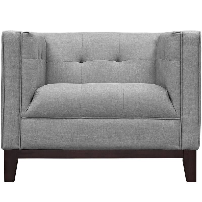 Upholstered Fabric Armchair