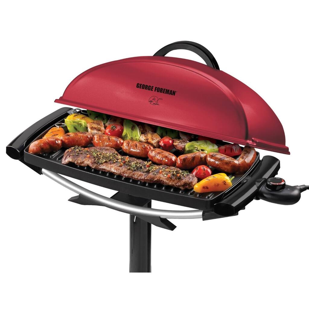 George Foreman Large Indoor/Outdoor Electric Grill (Serves 13)