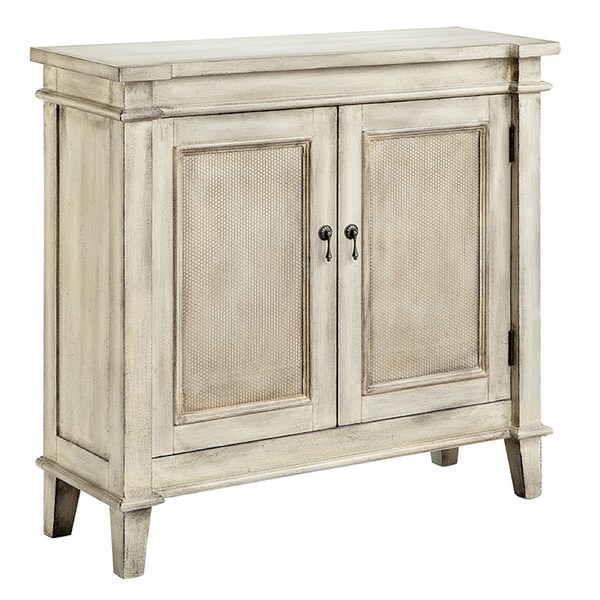 Shop Lillian White Accent Cabinet - Free Shipping Today - Overstock.com ...