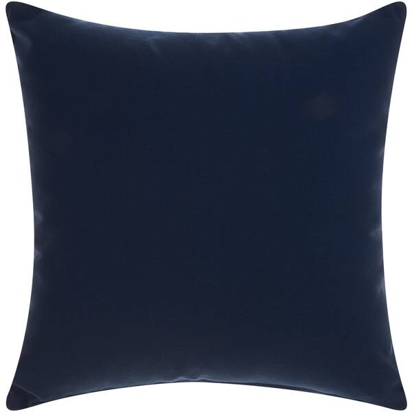 Shop Mina Victory Indoor Outdoor Anchor Navy White Throw Pillow