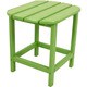 Hanover Outdoor HVSBT18LI Lime All-weather Side Table - Thumbnail 2