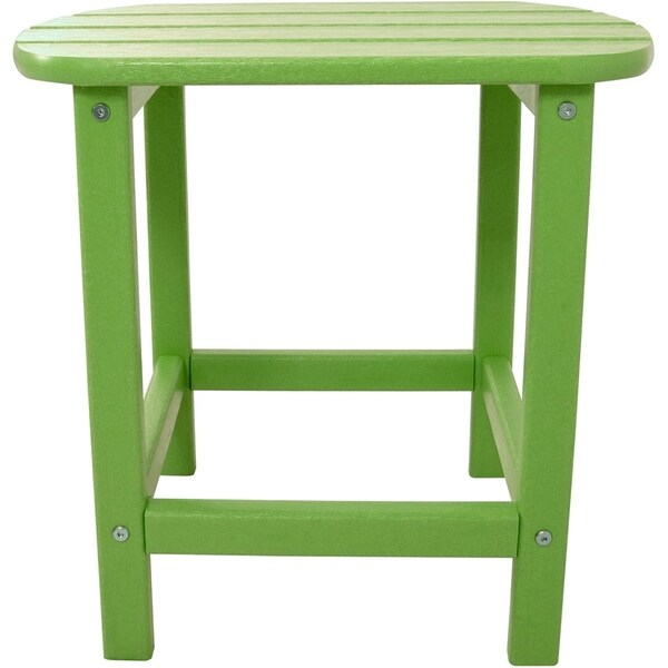 Hanover Outdoor HVSBT18LI Lime All-weather Side Table