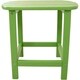 Hanover Outdoor HVSBT18LI Lime All-weather Side Table - Thumbnail 0