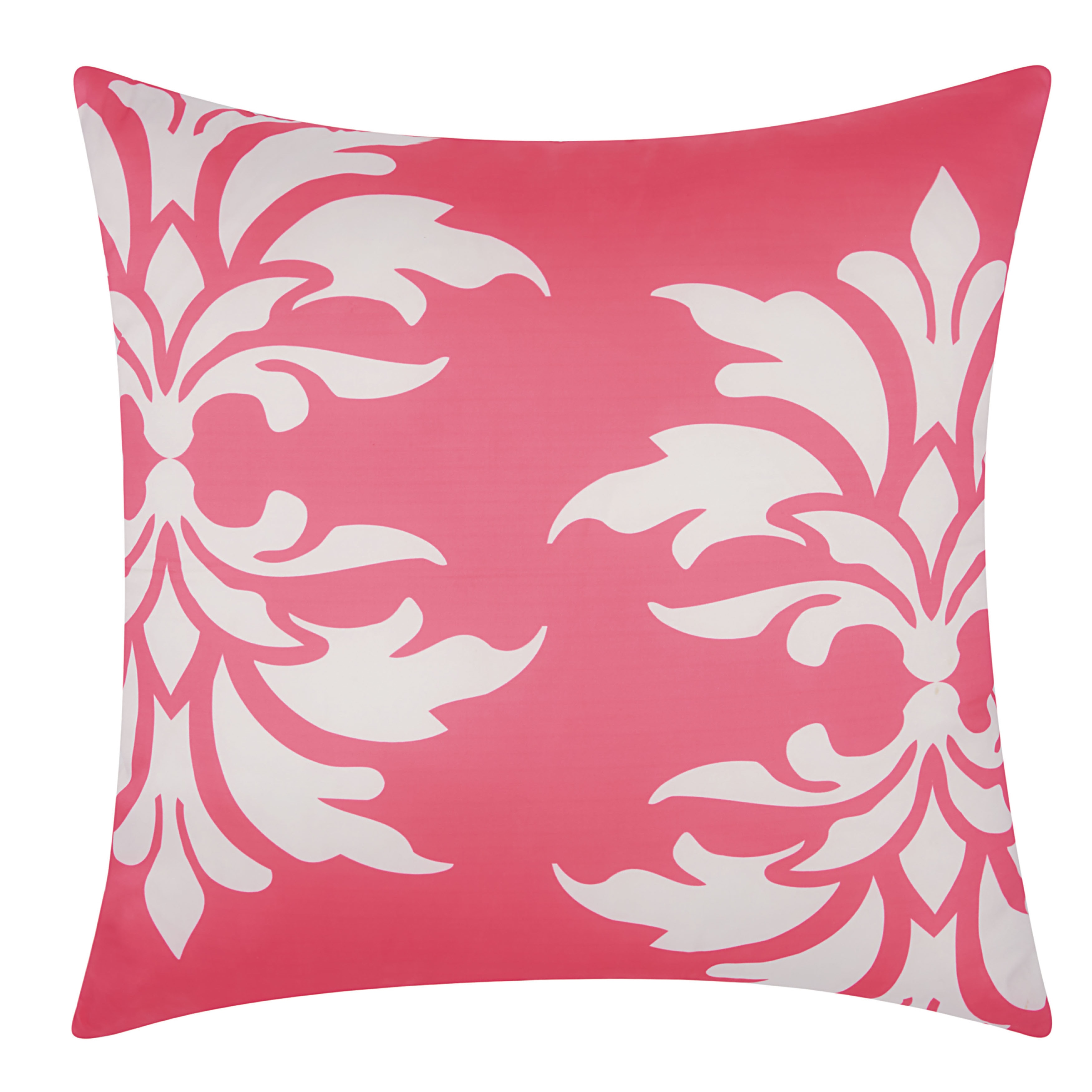 hot pink throw pillow