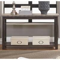 Heatherbrook Charcoal and Ash Sofa Table