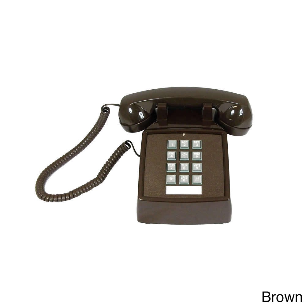 Cortelco 2500 Basic Desk Phone With Volume Control Ebay