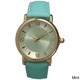 preview thumbnail 7 of 7, Olivia Pratt Women's Simple and Sleek Roman Numeral Leather Watch Mint