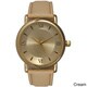 preview thumbnail 5 of 7, Olivia Pratt Women's Simple and Sleek Roman Numeral Leather Watch Cream