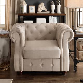 Red Nautical Coastal Living Room Chairs Online At Moser Bay Furniture Olivia Tufted Arm Chair
