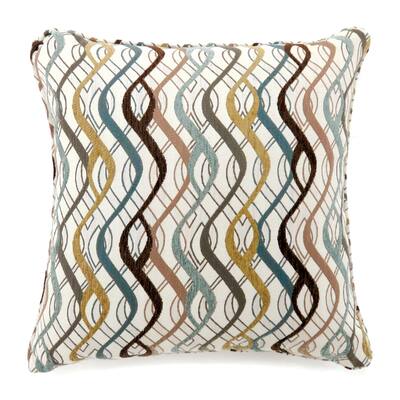 Furniture of America Kyd Contemporary Fabric Throw Pillows Set of 2