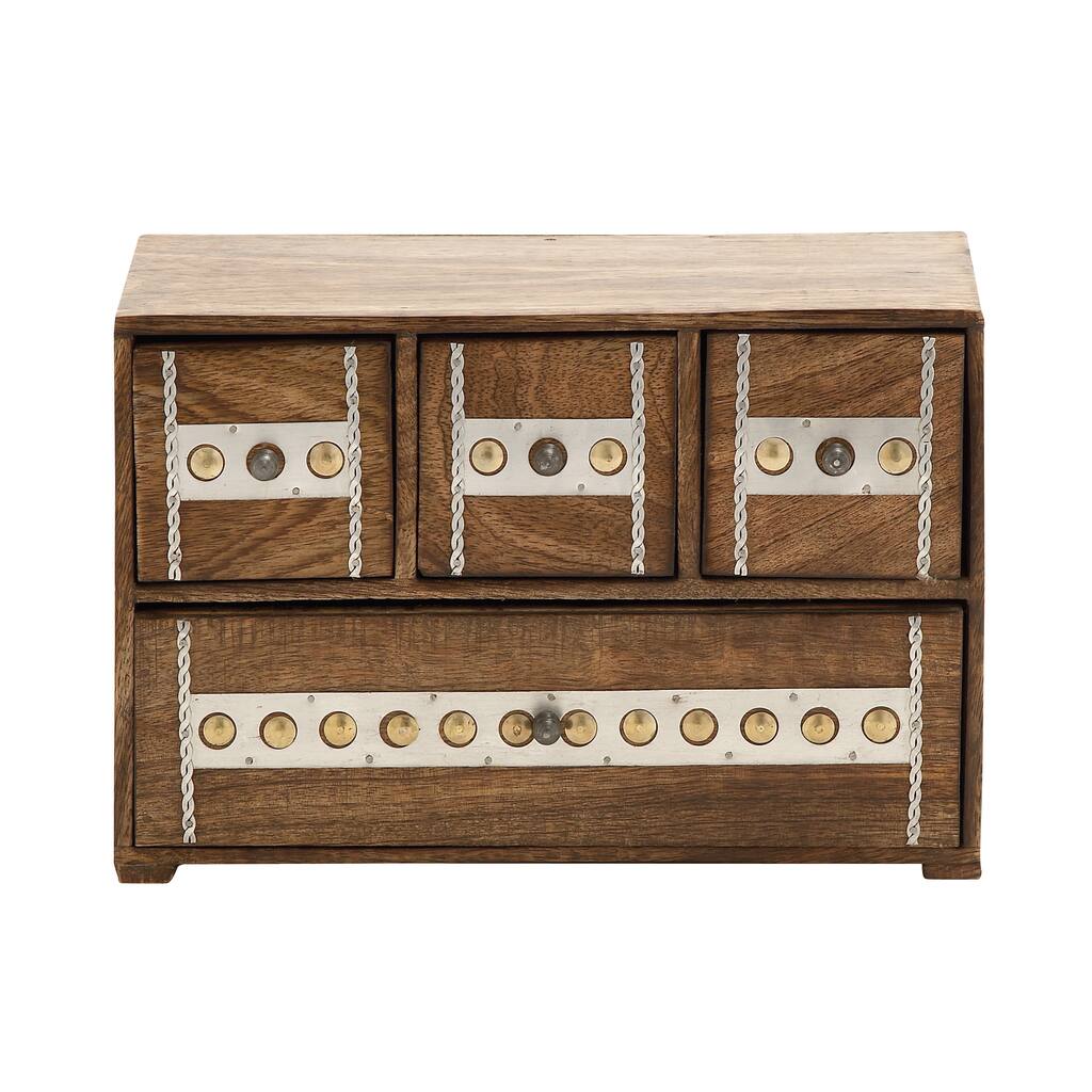 Natural Wood Unmissable Cool Box with Drawer