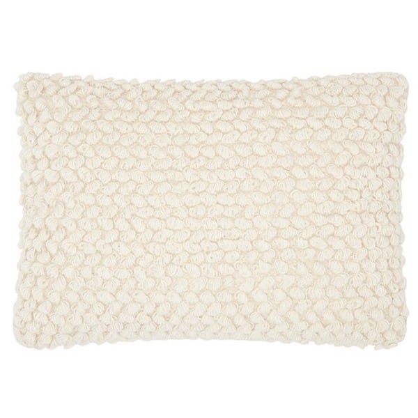 slide 1 of 2, Mina Victory Lifestyle Contemporary Ivory Throw Pillow by Nourison