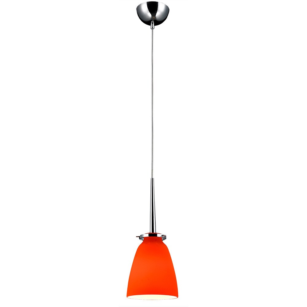 Belmont Orange Gl Metal 1 Light Mini Pendant Fixture Belmont Orange Gl Metal 1 Light Mini Pendant Fixture
