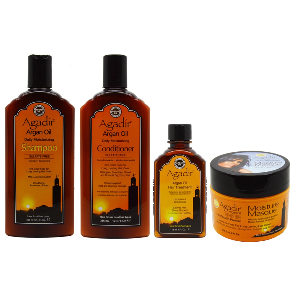 Shop Agadir 100 Percent Natural Certified Organic Argan Oil Daily