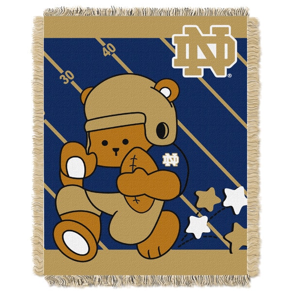 slide 2 of 21, NCAA Full Back Jacquard Baby Throw Blanket