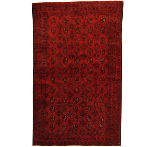 Herat Oriental Afghan Hand-knotted 1980s Semi-antique Tribal 通販超高品質 Mid Rug Wool Afghanistan 1980's ラグ
