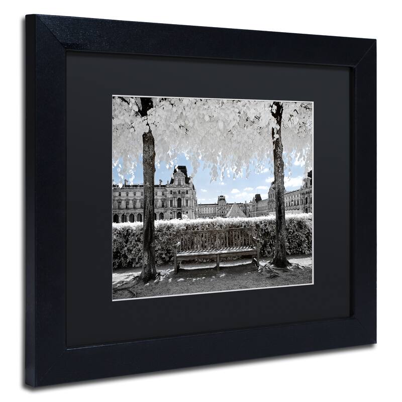 Philippe Hugonnard 'Another Look at Paris XIX' Matted Framed Art