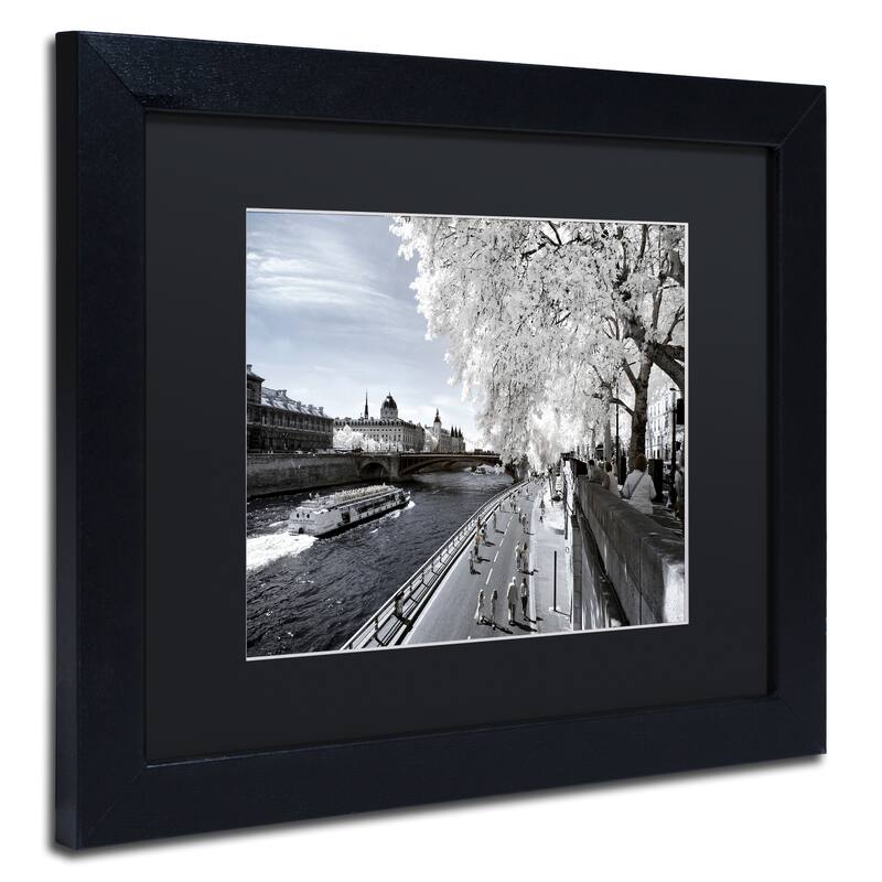 Philippe Hugonnard 'Another Look at Paris X' Matted Framed Art
