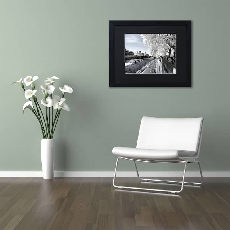Philippe Hugonnard 'Another Look at Paris X' Matted Framed Art