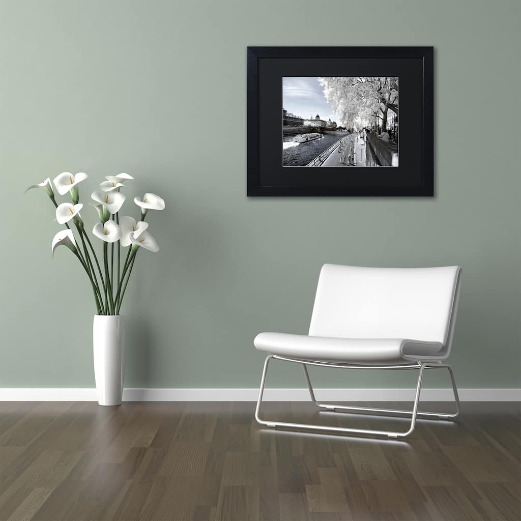 Philippe Hugonnard 'Another Look at Paris X' Matted Framed Art