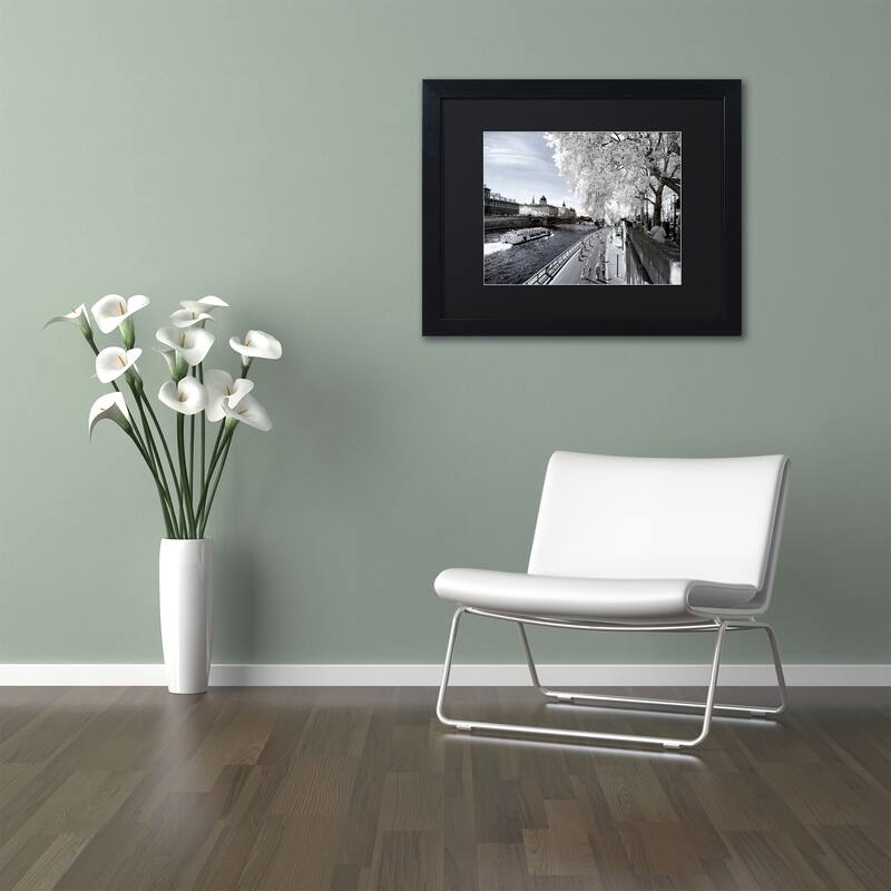 Philippe Hugonnard 'Another Look at Paris X' Matted Framed Art