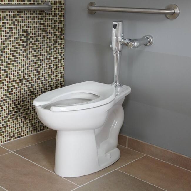 American Standard Madera White Porcelain Oval 2-piece Toilet