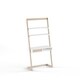 preview thumbnail 6 of 10, Tali Contemporary 2-Shelf Leaning Desk with Drawer by Furniture of America
