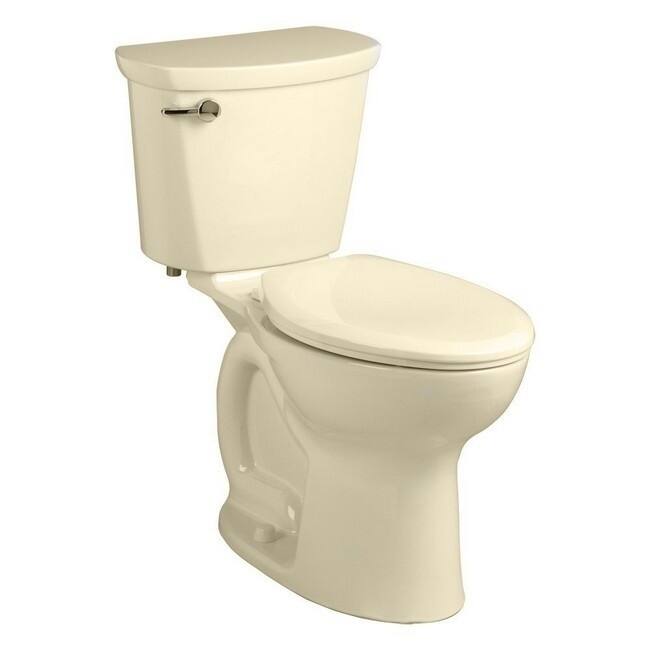 American Standard Cadet 215AA.104.021 Bone Porcelain Elongated 2-piece Toilet