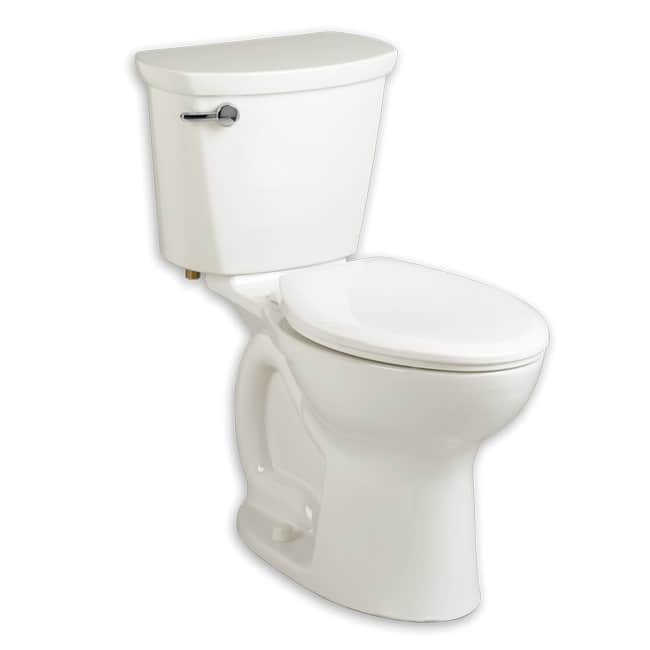 American Standard Cadet White Porcelain Elongated 2-piece Toilet